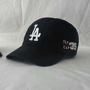 Los Angeles Dodgers Tap The Cap 35 Hat | Lilly Pulitzer | Black Adjustable MLB